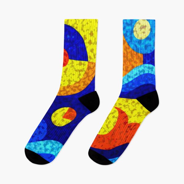 Item preview, 4 part geometric abstract colorful design designed and sold by SmashingDeals.