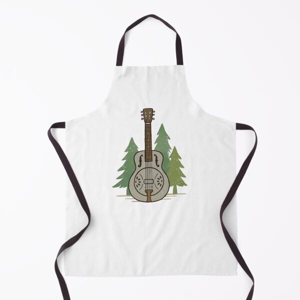 Item preview, Steel Dobro Forest – Rustic Music Lover Art designed and sold by The Sierra Mountain Corner.