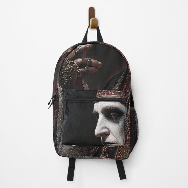 Item preview, Smoking Pope in Black and Red designed and sold by Shannon Hilson.