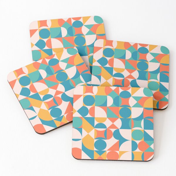 Item preview, Retro Geometrical Abstract Pattern designed and sold by ArtByRahim.