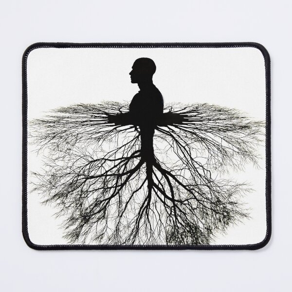 Item preview, Rooted - Human Nature: Roots and Branches Silhouette designed and sold by Pjotre7.