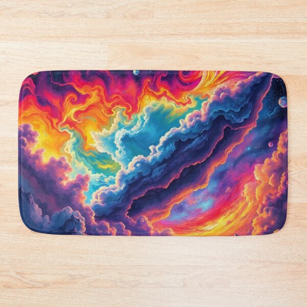 Item preview, Galactic Rainbow Waves designed and sold by Cosmic Creations Digital Art.