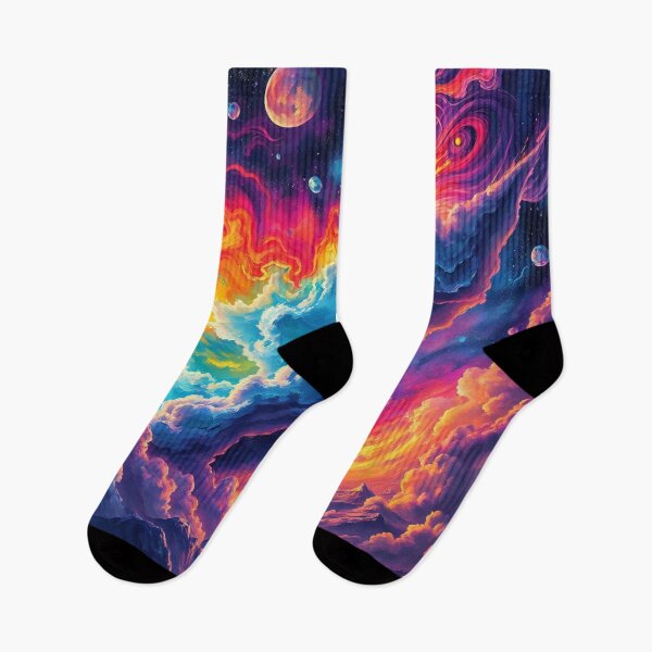 Item preview, Galactic Rainbow Waves designed and sold by Cosmic Creations Digital Art.