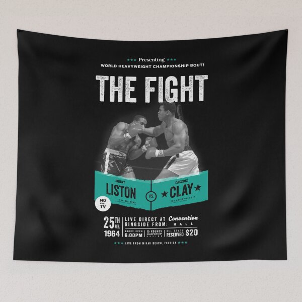 Item preview, Cassius Clay vs Sonny Liston - Ali Boxing  designed and sold by DAWHATT.