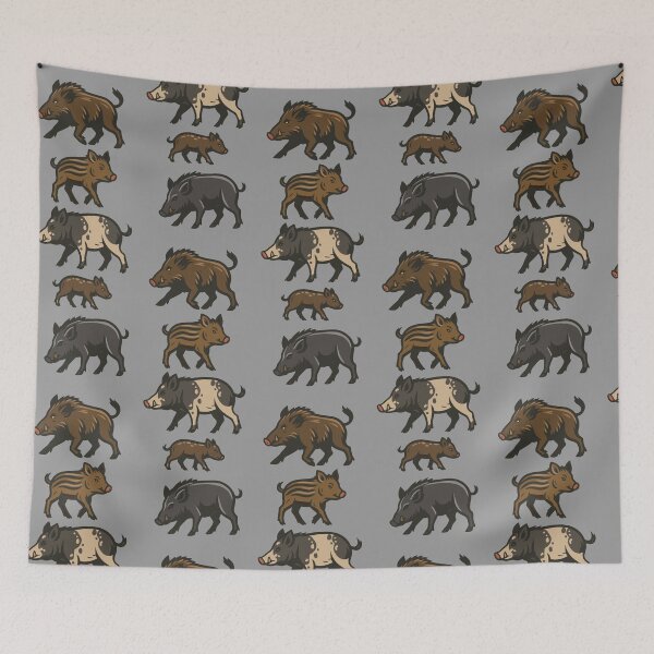 Item preview, Wild pig boar hog kids razorback matching outfits designed and sold by Michael Garber.