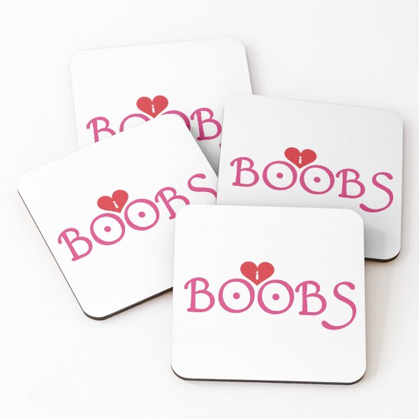 Item preview, I LOVE BIG BOOBS, BOLD HEART designed and sold by Sarcastic Tee.