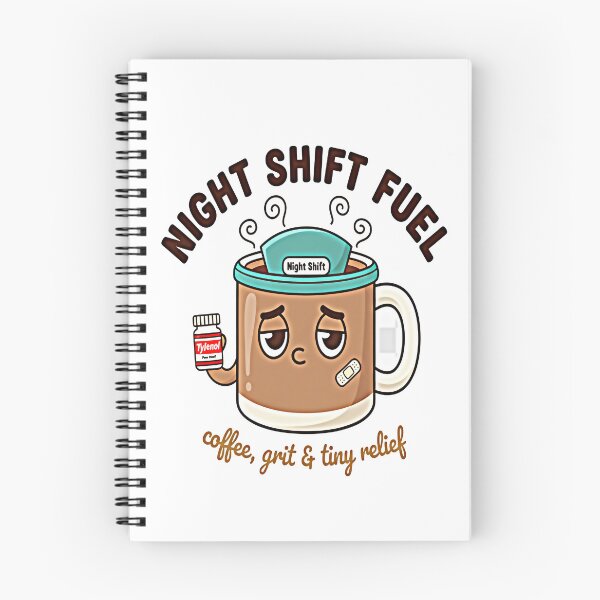 Item preview, Night Shift Survival Mode — Funny Gift for Nurses, Doctors & Hospital Staff designed and sold by NovaThreads Studio.