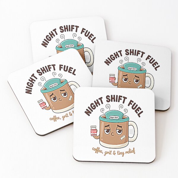 Item preview, Night Shift Survival Mode — Funny Gift for Nurses, Doctors & Hospital Staff designed and sold by NovaThreads Studio.