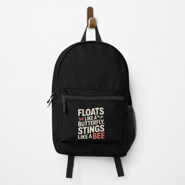 Item preview, Floats like a butterfly stings like a bee | Iconic retro motivational boxing phrase designed and sold by ALL ART .