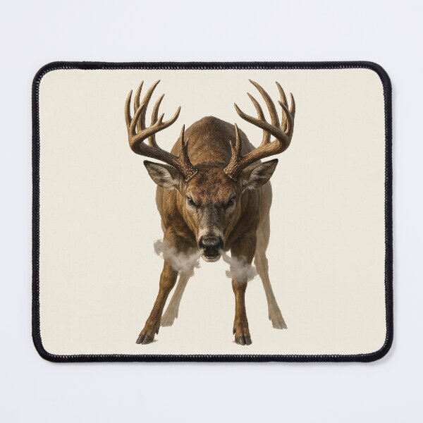 Item preview, Snorting Angry Whitetail Buck Deer designed and sold by nikkolaus.
