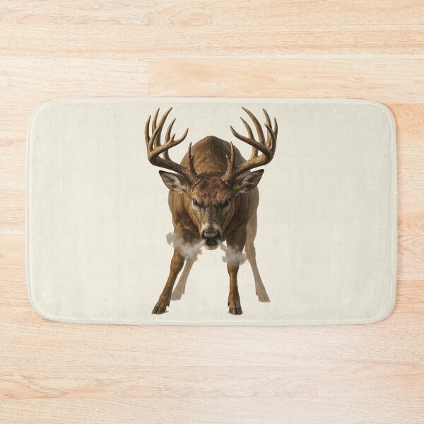 Item preview, Snorting Angry Whitetail Buck Deer designed and sold by nikkolaus.
