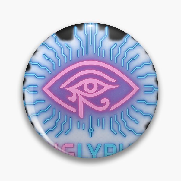 Item preview, LINGLYPHIX Eye of Horus Techno Circuit Sigil designed and sold by LINGLYPHIX.