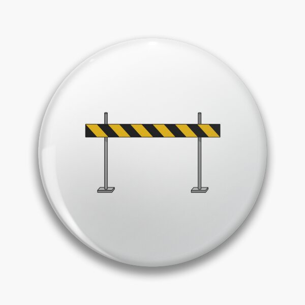 Item preview, Yellow And Black Dead End Barricade Warning Sign Vector designed and sold by THP Creative.