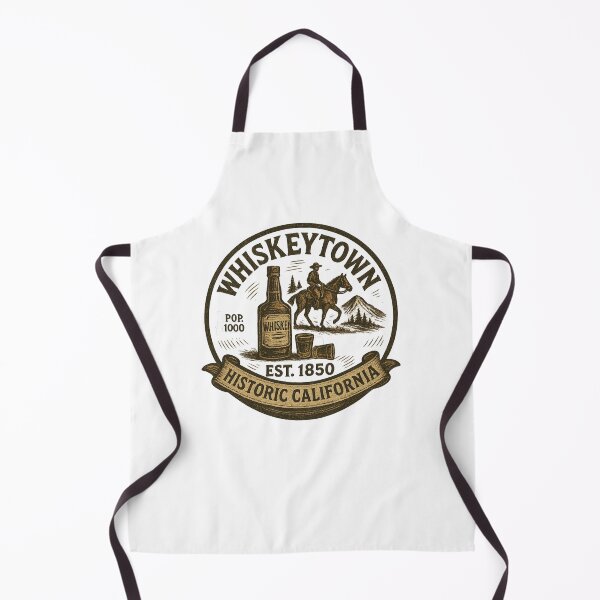 Item preview, Whiskeytown – Historic California Vintage Emblem designed and sold by The Sierra Mountain Corner.