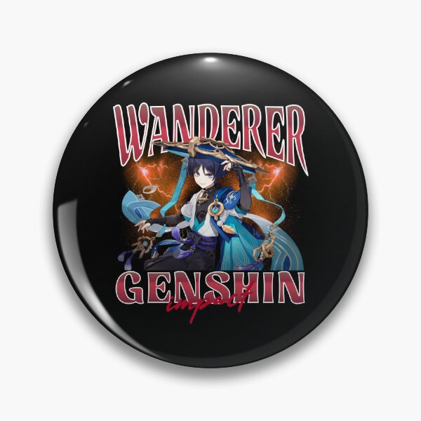 Item preview, wanderer Genshin Impact designed and sold by My-Art-World.