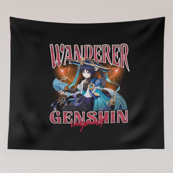 Item preview, wanderer Genshin Impact designed and sold by My-Art-World.