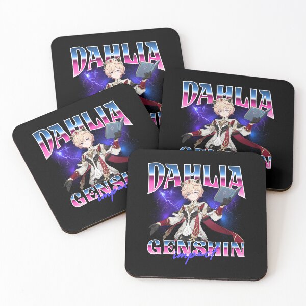 Item preview, Dahlia Genshin Impact designed and sold by My-Art-World.