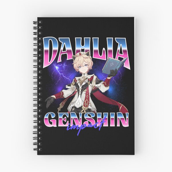 Item preview, Dahlia Genshin Impact designed and sold by My-Art-World.