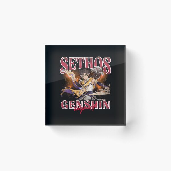 Item preview, Sethos Genshin Impact designed and sold by My-Art-World.