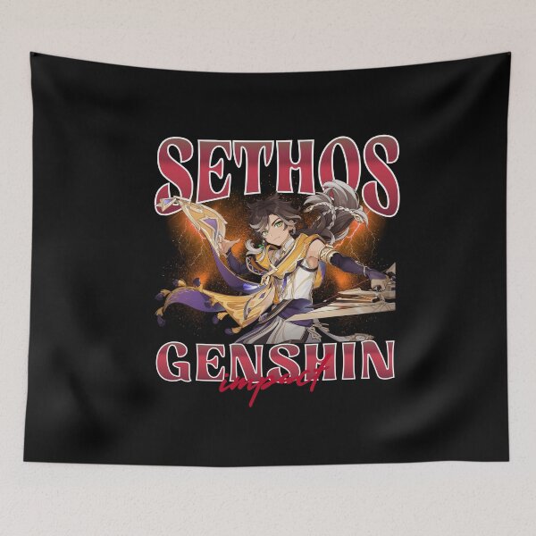 Item preview, Sethos Genshin Impact designed and sold by My-Art-World.