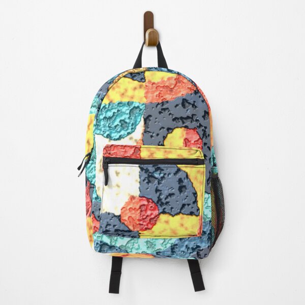 Item preview, 4 part geometric abstract riddled colorful design designed and sold by SmashingDeals.