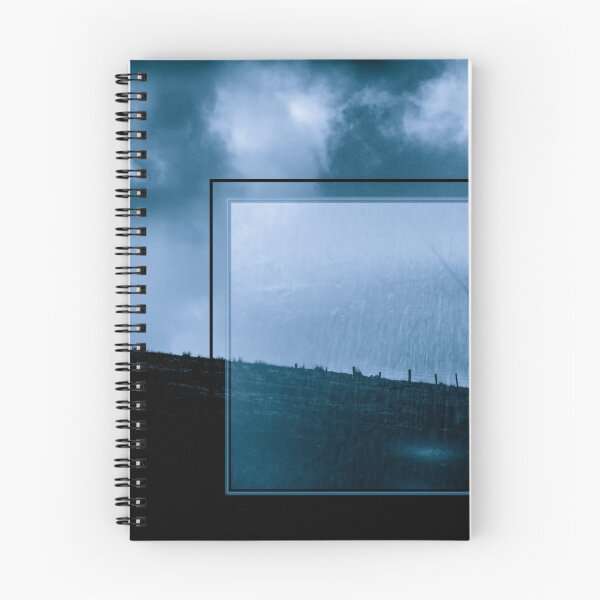 Item preview, Blue Landscape with Urban Grunge designed and sold by Clare Colins.