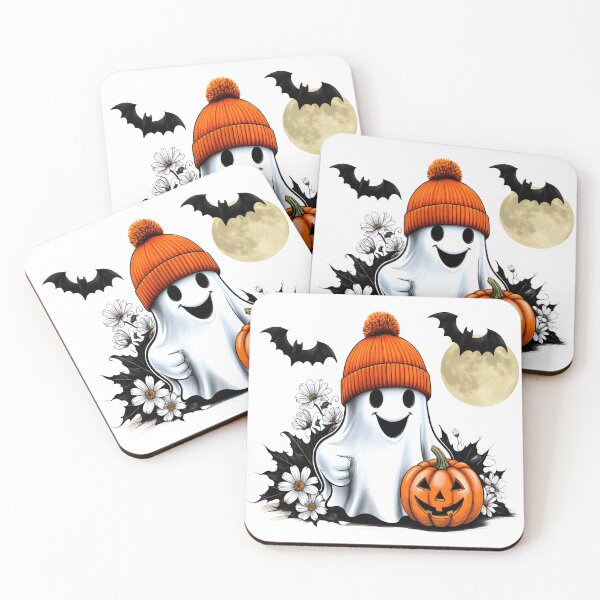 Item preview, Cute Happy Halloween Ghost designed and sold by MikesSweetTees.