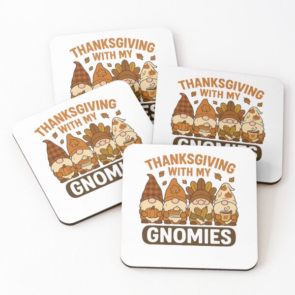 Item preview, Thanksgiving With My Gnomies – Cute Fall Holiday Gnome Design designed and sold by DailyDrivesct.