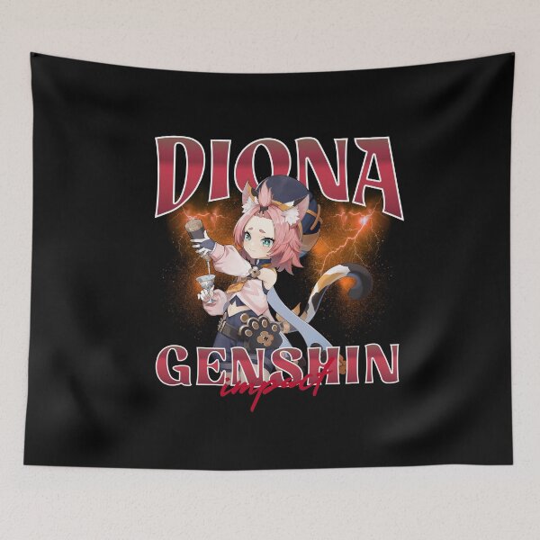 Item preview, Diona Genshin Impact designed and sold by My-Art-World.