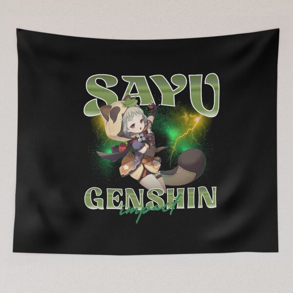Item preview, Sayu Genshin Impact designed and sold by My-Art-World.