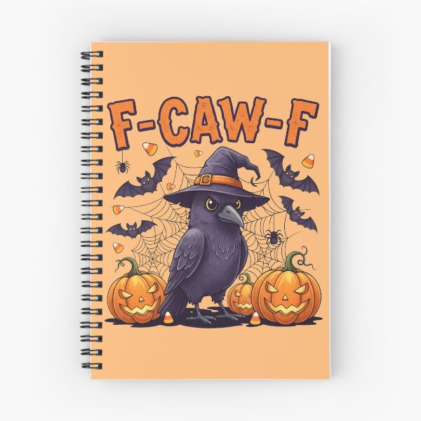 Item preview, F-CAW-F Crow Halloween PNG | Funny Spooky Crow with Lights Design designed and sold by Ellen'Studio.