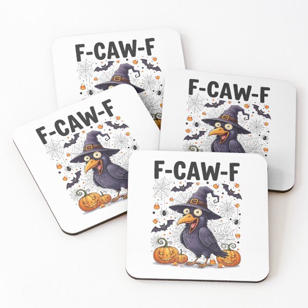 Item preview, F-CAW-F Crow Halloween PNG | Funny Spooky Crow with Lights Design designed and sold by Ellen'Studio.