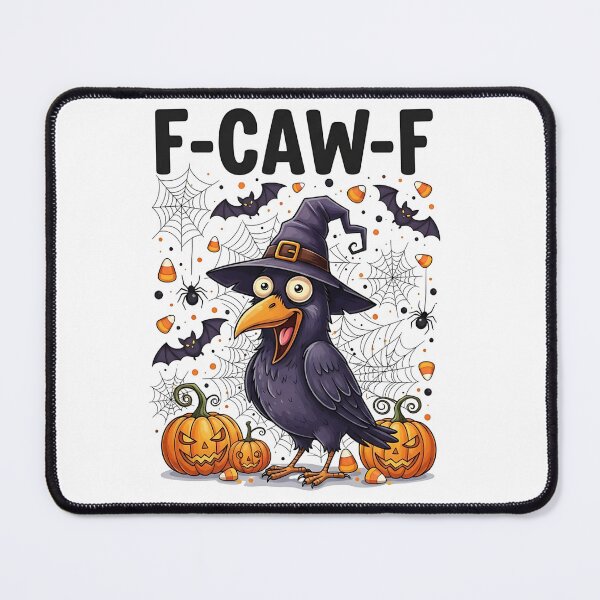 Item preview, F-CAW-F Crow Halloween PNG | Funny Spooky Crow with Lights Design designed and sold by Ellen'Studio.