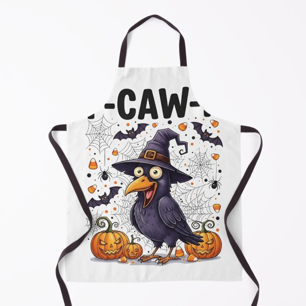 Item preview, F-CAW-F Crow Halloween PNG | Funny Spooky Crow with Lights Design designed and sold by Ellen'Studio.