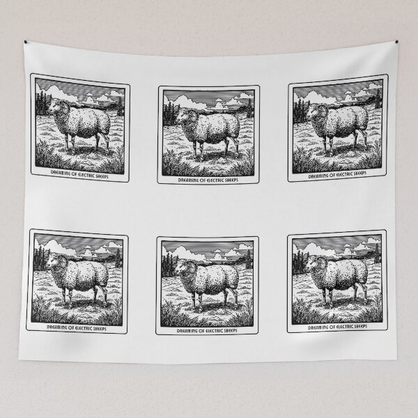 Item preview, Drawing about Do Androids Dream of Electric Sheep? designed and sold by Filologica.