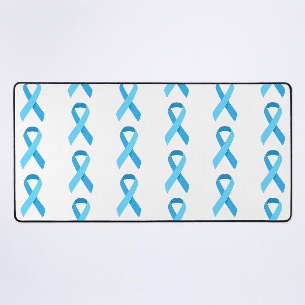 Item preview, Blue Prostate Cancer Awareness Ribbon Vector designed and sold by THP Creative.