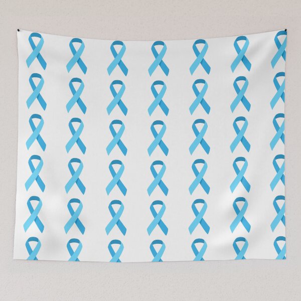 Item preview, Blue Prostate Cancer Awareness Ribbon Vector designed and sold by THP Creative.