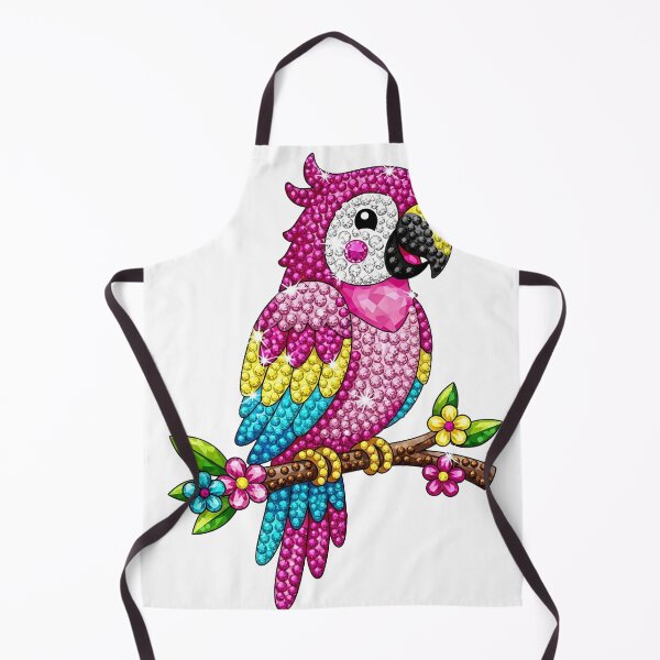 Item preview, Pink Cute Parrot PNG | Adorable Kawaii Bird Illustration designed and sold by Ellen'Studio.