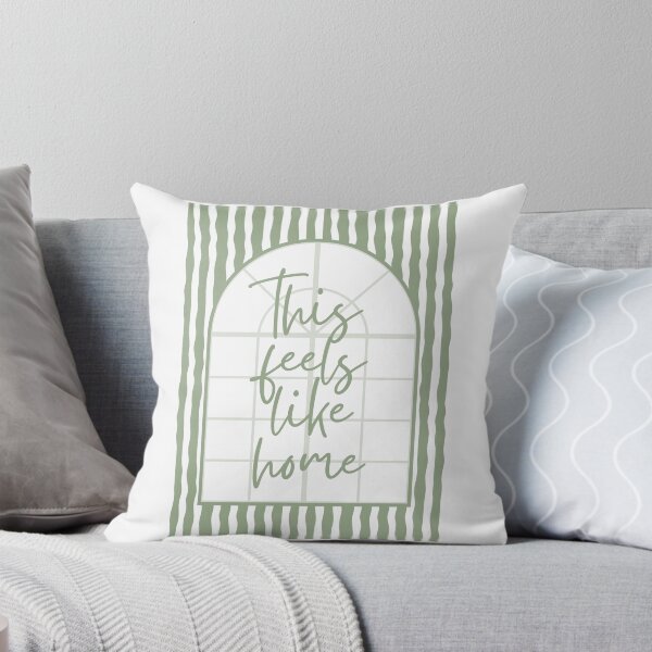Item preview, This Feels Like Home in Sage Green designed and sold by Dondonmart.