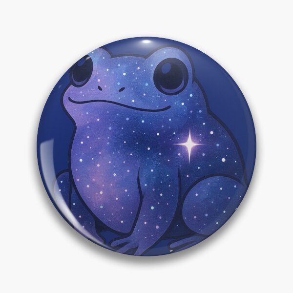 Item preview, Galaxy Frog – Cute Cosmic Night Sky Animal designed and sold by Painted Moon by Luna Bee™.