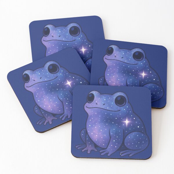 Item preview, Galaxy Frog – Cute Cosmic Night Sky Animal designed and sold by Painted Moon by Luna Bee™.