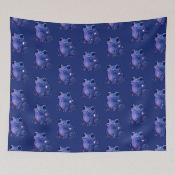 Item preview, Galaxy Frog – Cute Cosmic Night Sky Animal designed and sold by Painted Moon by Luna Bee™.