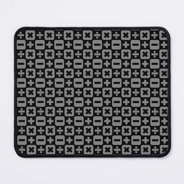 Item preview, Math Symbols — Plus Minus Multiply Divide Minimalist Design designed and sold by downUnderInk.