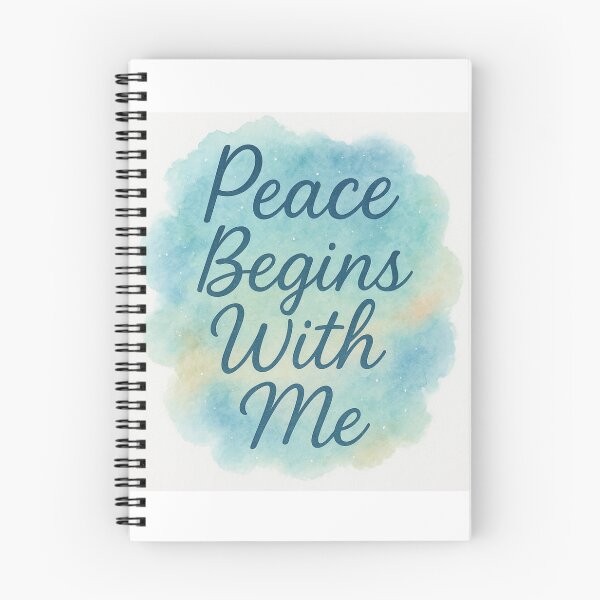 Item preview, Peace Begins With Me – Montessori Inspired Affirmation designed and sold by MforMontessori.