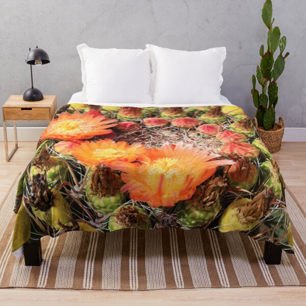 Item preview, Lovely Barrel Cactus Flowers And Fruit designed and sold by simonjayphotos.