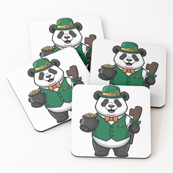 Item preview, Lucky Panda St. Patrick's Day designed and sold by k3rstman1.