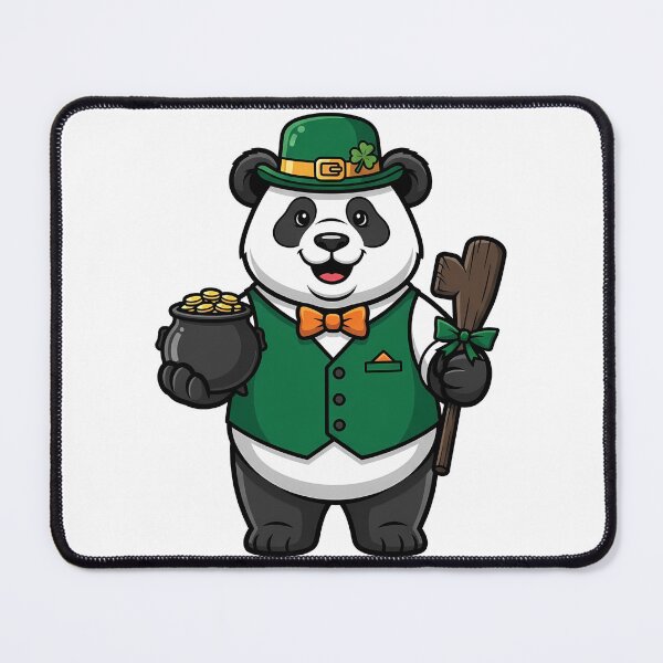 Item preview, Lucky Panda St. Patrick's Day designed and sold by k3rstman1.