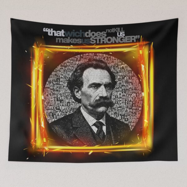 Item preview, Nietzsche Quote 1 designed and sold by Rex Vox.