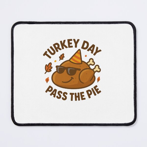 Item preview, Turkey Day Crew – Funny Thanksgiving Cartoon Turkey Graphic designed and sold by DailyDrivesct.
