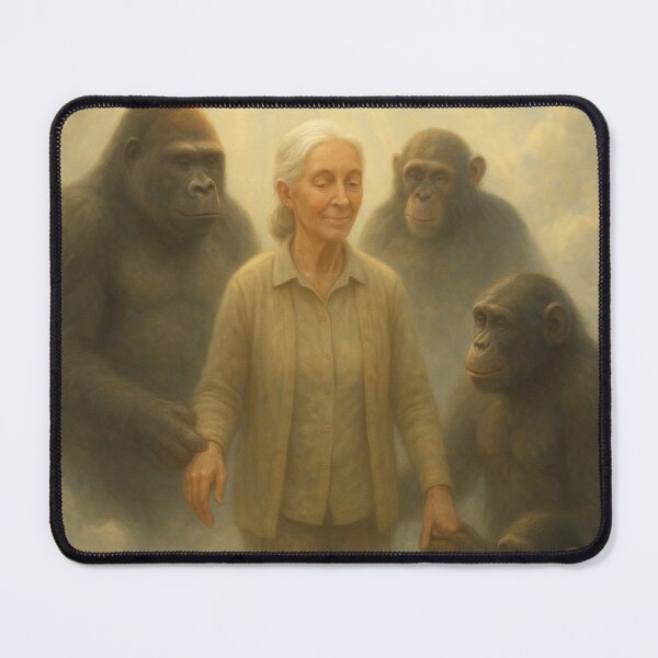 Item preview, RIP Jane Goodall designed and sold by calibrit.